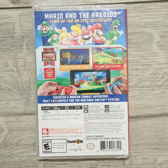 Mario + Rabbids Kingdom Battle for Nintendo Switch